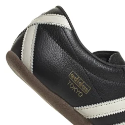 Womens adidas Tokyo Athletic Shoe - Core Black / Off White / Gold Metallic