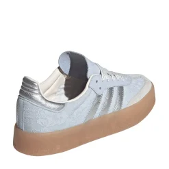 Womens adidas x Liberty London Sambae Athletic Shoe - Crystal Sky / Silver Metallic / Chalk Pearl