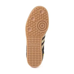 Womens adidas x Liberty London Samba OG Athletic Shoe - Core Black / Gold Metallic / Gum
