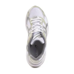 Womens ASICS Gel-1130 Athletic Shoe - White / Dried Leaf Green