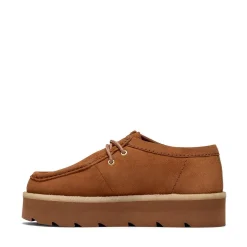 Womens Clarks Meare Walla Casual Shoe - Tan