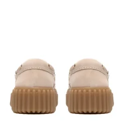 Womens Clarks Torhill Boat Shoe - Cream