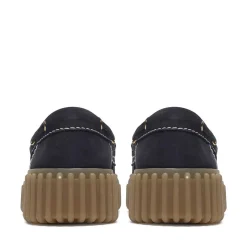 Womens Clarks Torhill Boat Shoe - Navy
