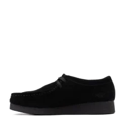Womens Clarks Wallabee EVO LO Casual Shoe - Black