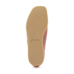 Womens Clarks Wallabee EVO LO Casual Shoe - Dusty Rose