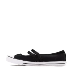 Womens Converse Chuck Taylor All Star Dainty Mary Jane Sneaker - Black / Egret