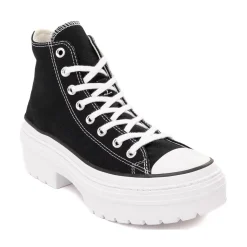 Womens Converse Chuck Taylor All Star Lugged Heel High-Top Sneaker - Black