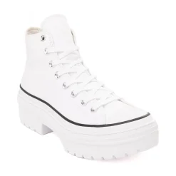 Womens Converse Chuck Taylor All Star Lugged Heel High-Top Sneaker - White