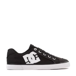 Womens DC Chelsea TX Skate Shoe - Black / White