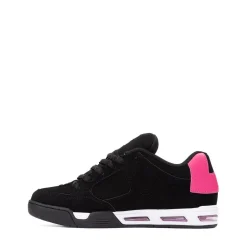 Womens DC Command Skate Shoe - Black / Hot Pink