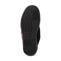 Womens DC Command Skate Shoe - Black / Pink / Blue