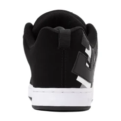 Womens DC Court Graffik 3D Skate Shoe - Black / White / Grey
