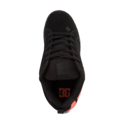Womens DC Court Graffik Skate Shoe - Black / Hot Pink