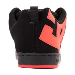 Womens DC Court Graffik Skate Shoe - Black / Hot Pink
