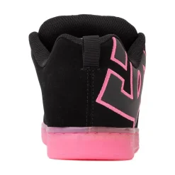 Womens DC Court Graffik Skate Shoe - Black / Pink