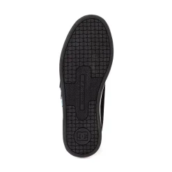 Womens DC Court Graffik Skate Shoe - Black / White / Teal