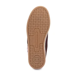 Womens DC Court Graffik Skate Shoe - Brown / Pink