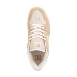Womens DC Manteca 4 Skate Shoe - Taupe / Off White