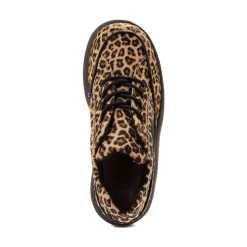 Womens Dr. Martens Buzz 5-Eye Platform Casual Shoe - Leopard