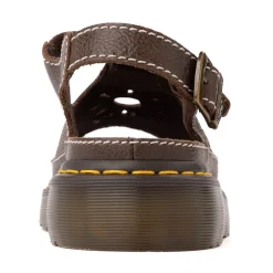 Womens Dr. Martens Dunnet Flower Sandal - Kelp Brown