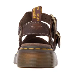 Womens Dr. Martens Gryphon Sandal - Dark Brown