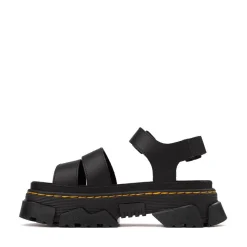 Womens Dr. Martens Mattison 2 Strap Sandal - Black
