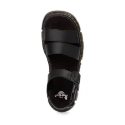 Womens Dr. Martens Mattison 2 Strap Sandal - Black