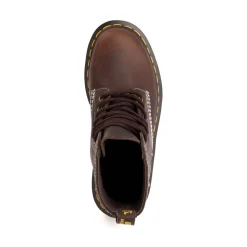 Womens Dr. Martens 1460 Pascal Flower 8-Eye Boot - Dark Brown