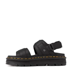 Womens Dr. Martens Zebzag Platform Sandal - Black