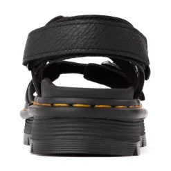 Womens Dr. Martens Zebzag Platform Sandal - Black