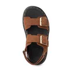 Womens Dr. Martens Zebzag Sandal - Sepia Brown