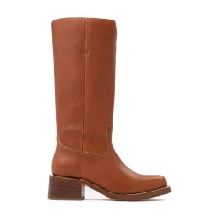 Womens Frye Campus 14L Boot - Saddle