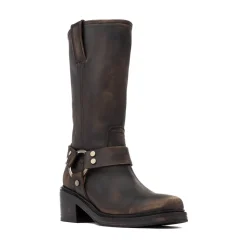 Womens Frye Kate Harness Boot - Black