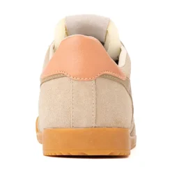 Womens Gola Classics Elan Sneaker - Bone / Light Caramel / Terracotta