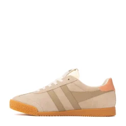 Womens Gola Classics Elan Sneaker - Bone / Light Caramel / Terracotta