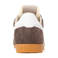 Womens Gola Classics Elan Sneaker - Mocha / White
