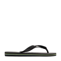 Womens Havaianas Brazil Logo Flip-Flop - Black