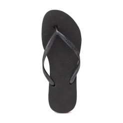 Womens Havaianas Slim Flip-Flop - Black