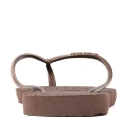 Womens Havaianas Slim Flip-Flop - Dark Brown