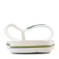 Womens Havaianas Slim Square Flip-Flop - White