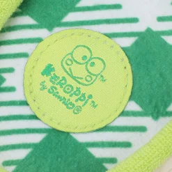 Womens Hello Kitty® Keroppi Slipper - Green / White Plaid