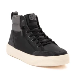 Womens HEYDUDE Cody Hi Sneaker - Black
