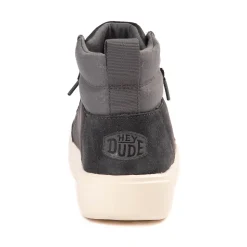 Womens HEYDUDE Cody Hi Sneaker - Black