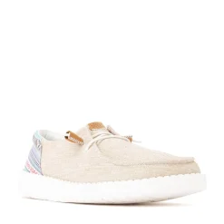 Womens HEYDUDE Wendy Funk Serape Slip-On Casual Shoe - Khaki