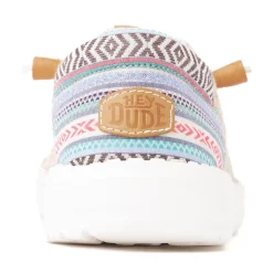 Womens HEYDUDE Wendy Funk Serape Slip-On Casual Shoe - Khaki