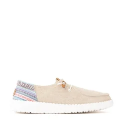 Womens HEYDUDE Wendy Funk Serape Slip-On Casual Shoe - Khaki