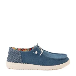 Womens HEYDUDE Wendy Funk Slip-On Casual Shoe - Denim