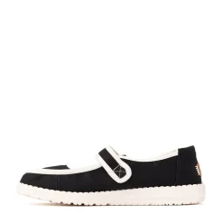 Womens HEYDUDE Wendy Jane Slip-On Casual Shoe - Black