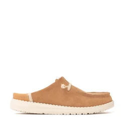 Womens HEYDUDE Wendy Slip Mule - Tan