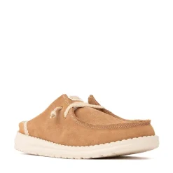 Womens HEYDUDE Wendy Slip Mule - Tan